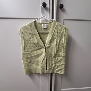 Women's Light Green vest